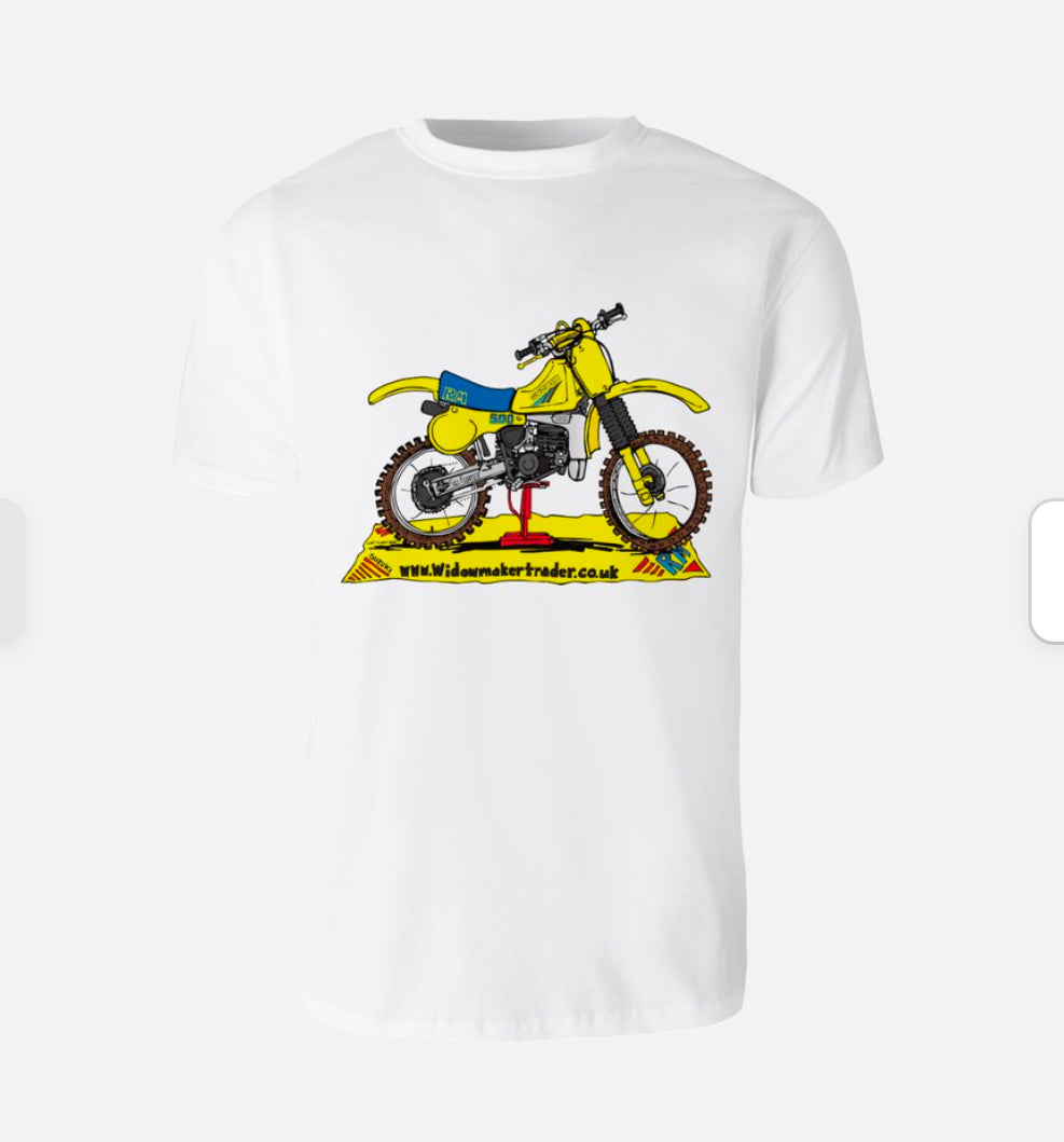 Suzuki RM500 GIVEAWAY LOGO T-Shirts